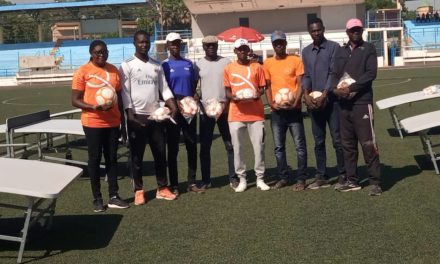 Teqball : 8 clubs de N’Djamena bénéficient de matériels de travail