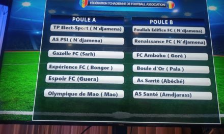 Championnat National : Les clubs de N’Djamena Elect-Sport et As-PSI s’affronteront pour le premier match
