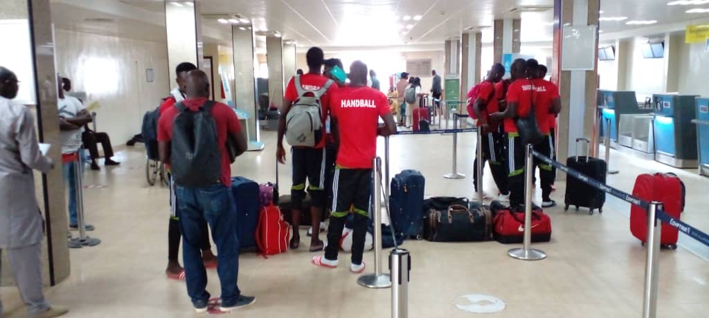 Handball: Compétition IHF Trophy 18 joueurs ont quitté Ndjamena pour le Congo