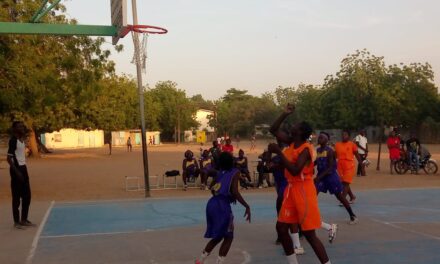 Basketball : finale féminin L’équipe Academy Basketball remporte la finale face au club Don Bosco par un score de 34 paniers à 24.