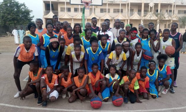 Le Centre Béyadji appuie la Ligue Provincial de Basket de Moundou en matériels sportifs.