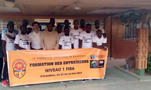 Clôture de la formation des entraineurs de Basketball niveau 1 cet après-midi…