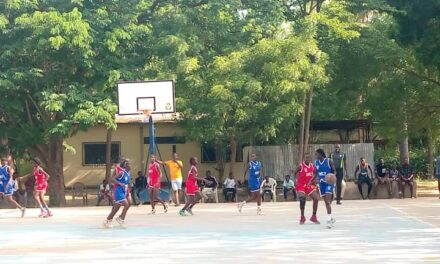 Basketball : clôture ce jour 30 juillet 2023 des activités du camp organisé par le centre DCT au lycée sacré cœur de Ndjamena.