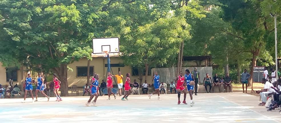 Basketball : clôture ce jour 30 juillet 2023 des activités du camp organisé par le centre DCT au lycée sacré cœur de Ndjamena.