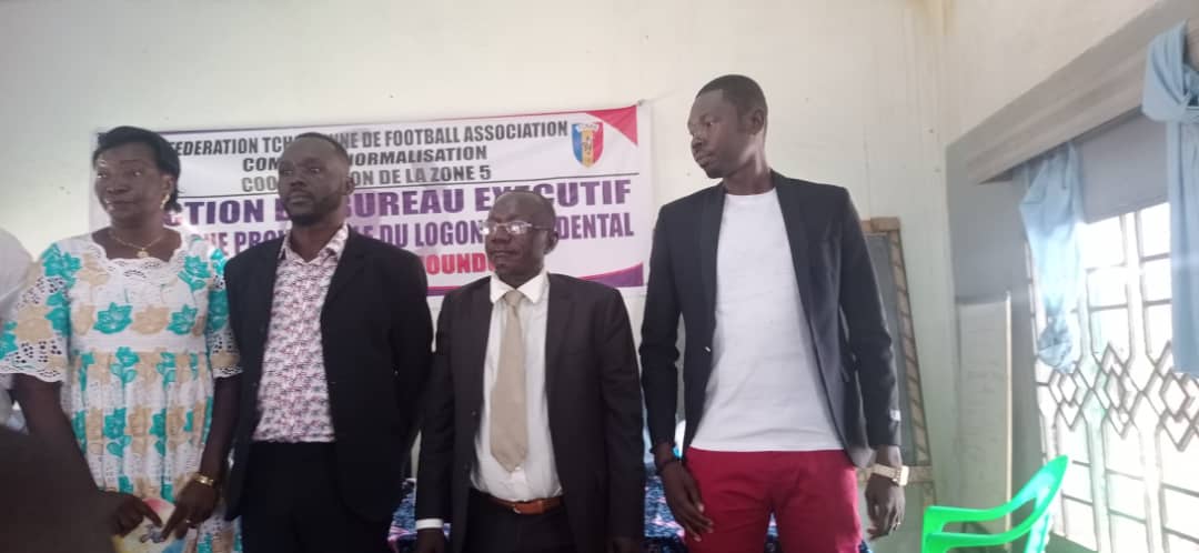 Moundou: Djasrabe Nguebel Gilles nouveau président de la Ligue Provinciale de Football du Logone Occidental.