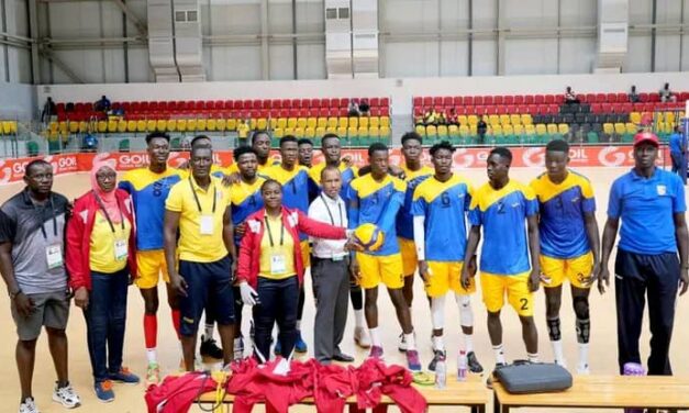 Volley-ball :  Les Sao du Tchad, une défaite au calme face au Kenya lors des 13ème Jeux Africains à Accra