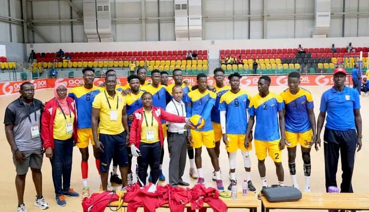 Volley-ball :  Les Sao du Tchad, une défaite au calme face au Kenya lors des 13ème Jeux Africains à Accra