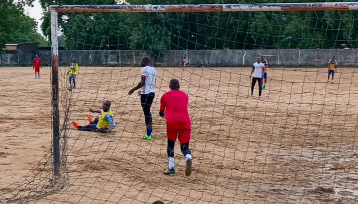 Football : retour de la légende du football bongorois, Dersou Fikaoussou Bonaventure dans un match amical.