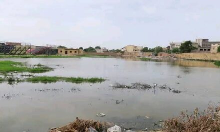 Sport : le stade moderne de Diguel inondé à chaque saison de pluie.