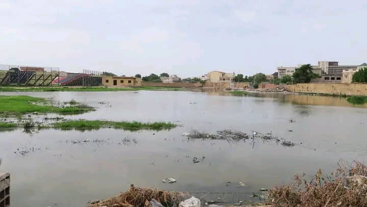 Sport : le stade moderne de Diguel inondé à chaque saison de pluie.