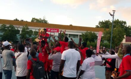 Basketball /Play-offs : Trésor YANKREO et ses coéquipiers ont remporté leur premier titre.