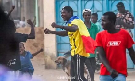 Football / CAN Total Energie Maroc 2025 : les supporters des Sao présents dans les rues de N’Djamena.