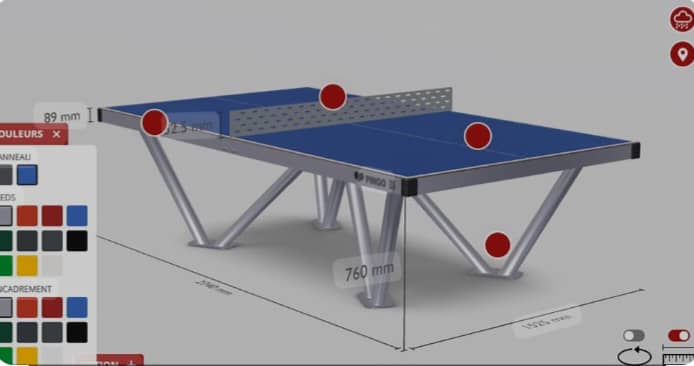 Le tennis de table