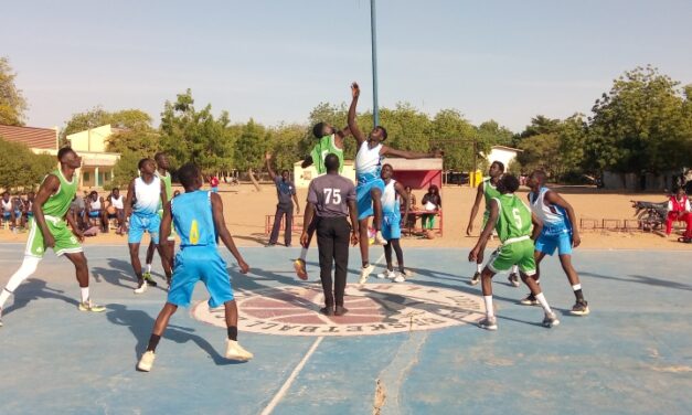 Basketball : l’équipe de l’ Institut national de la jeunesse et sport entre dans la nouvelle année de la belle des manières.