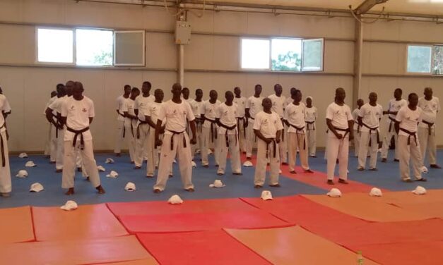 Sport taekwondo : cérémonie d’ouverture des activités du séminaire de l’association des ceintures noires de taekwondo 2 ème édition.