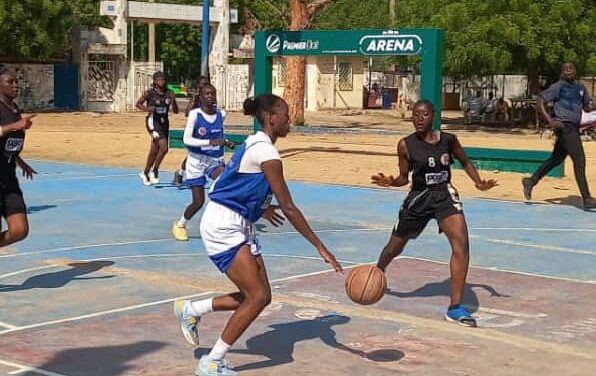 Basketball championna : les Lamantins vs Black Cab, victoire des joueuses des Lamantins.