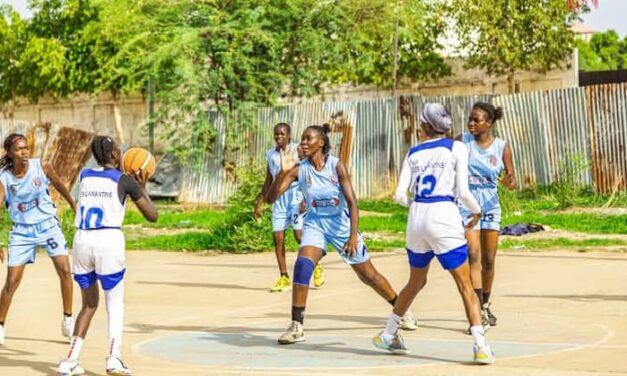 Basketball championnat féminin : les dames de Ngodjo Rokounal terminent bien le championnat.