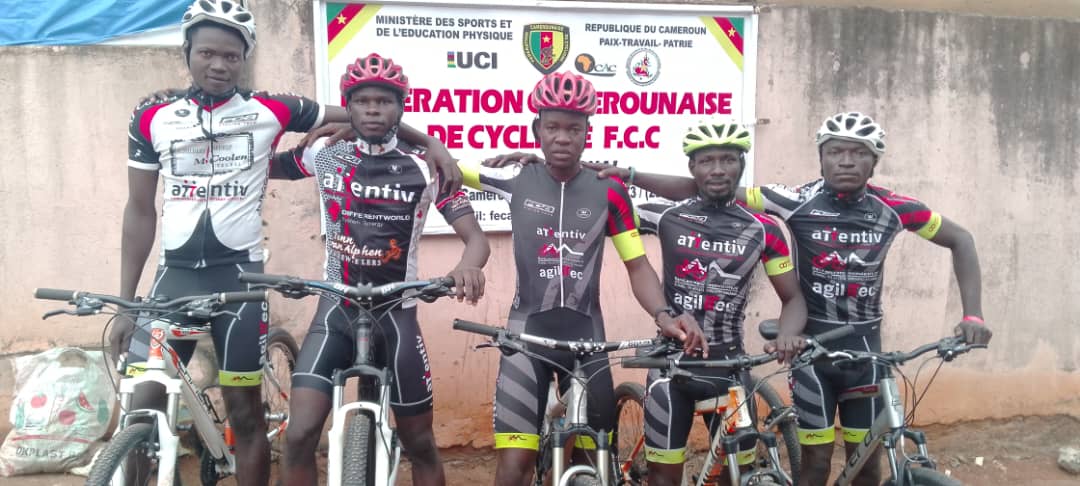 Sport cyclisme : les représentants du Tchad à la compétition de Yaoundé  entrent dans la danse ce 30 août 2025.