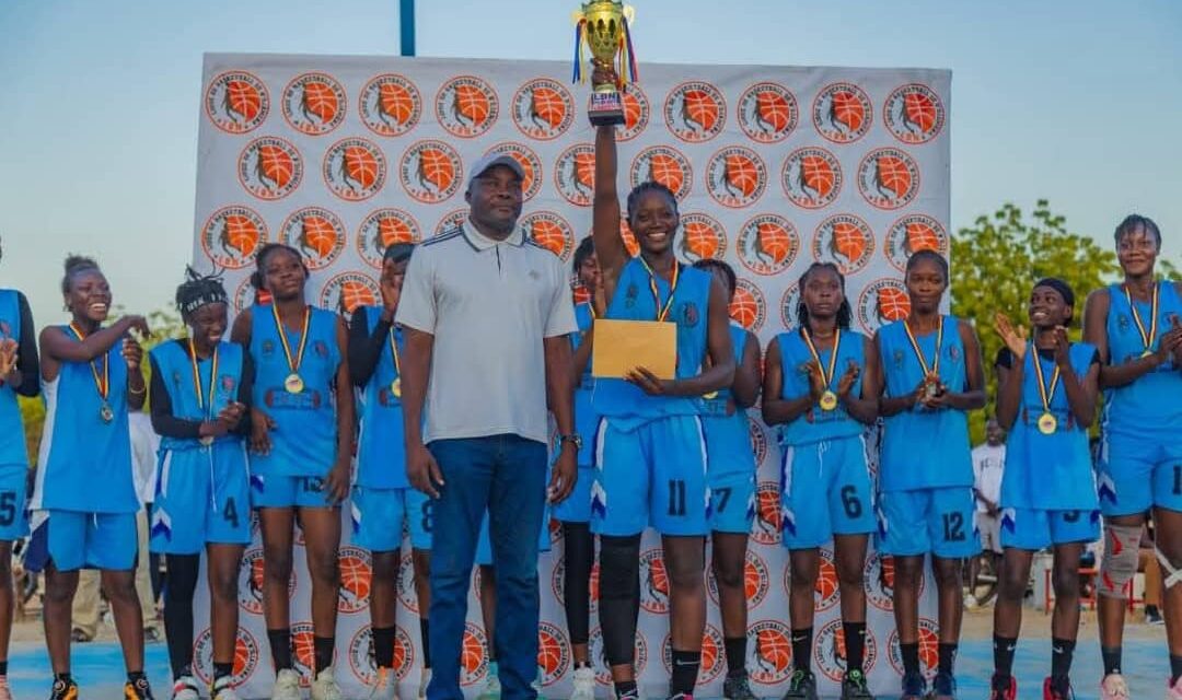 Basketball play-off dames : l&rsquo;équipe bourgeon basketball sacrée championne de Ndjamena au titre de la saison 2024-2025.