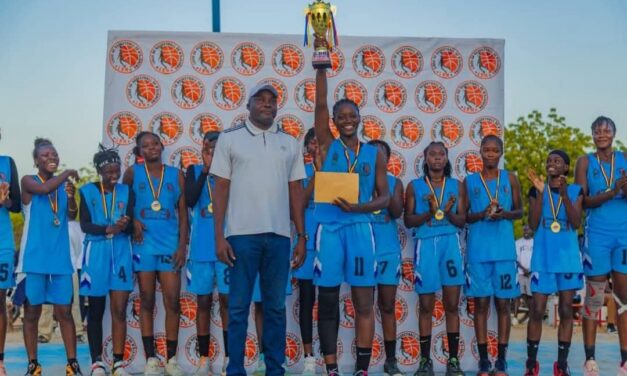 Basketball play-off dames : l&rsquo;équipe bourgeon basketball sacrée championne de Ndjamena au titre de la saison 2024-2025.