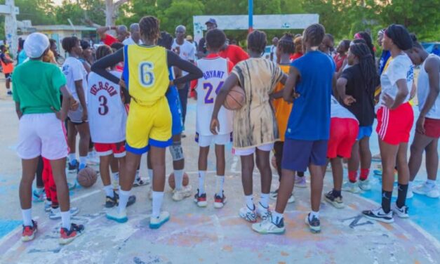 Basketball de Ndjamena :  les basketteuses et basketteurs de Ndjamena ont bénéficié d&rsquo;un camp.