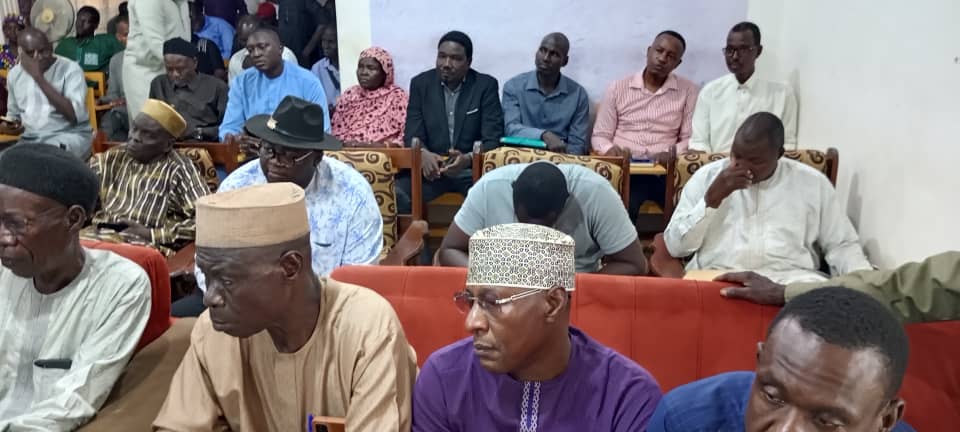 Sport : les présidents,  les secrétaires généraux des fédérations sportives nationales ont pris position ce jour 24 septembre 2025 à la maison de médias Ndjamena.