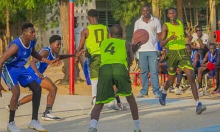 Basketball championnat de Ndjamena : les joueurs de Harlem city ont répondu positivement au premier match.
