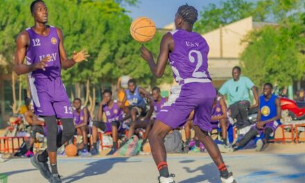Basketball championnat de Ndjamena : USV basketball  a déroulé face à cofid de walia.