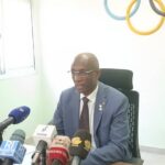 Sport :  Par un point de presse,le président  de COST Idriss Dokony Adiker annonce sa candidature.