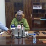 Sport : point de presse  du président de Linafoot