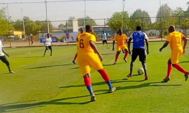 CÉLÉBRATION DE LA FÊTE DU TRAVAIL : AlbideyNet s’impose face à DHL lors d’un match amical