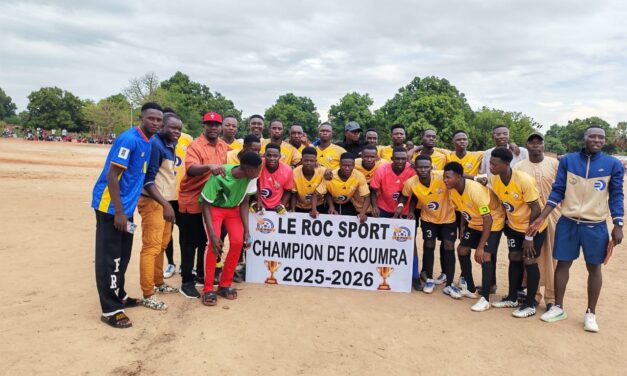 Football championnat du Mandoul , le Roc Sport du Mandoul  sacré  champion de  la saison sportive  2025 – 2026.