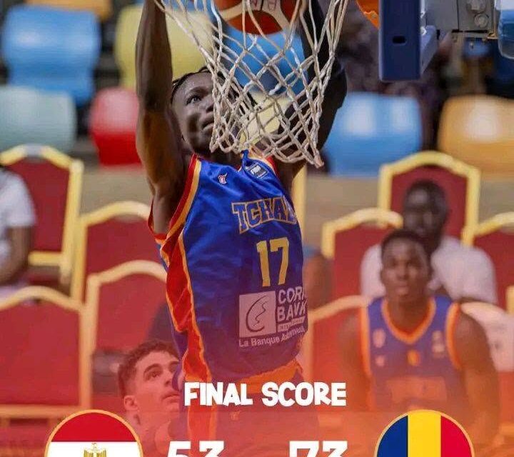 AfroBasket U18 : les Sao du Tchad valident leur billet pour les quarts après avoir dompté l&rsquo;Égypte